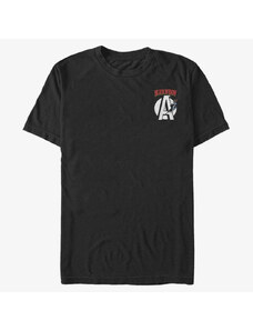 Koszulka męska Merch Marvel Avengers Classic - Widow Badge Unisex T-Shirt Black