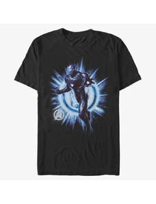Koszulka męska Merch Marvel Avengers: Endgame - Ironman Endgame Unisex T-Shirt Black