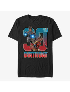 Koszulka męska Merch Marvel Avengers Classic - Shuri Okoye 30th Bday Unisex T-Shirt Black