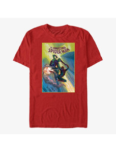 Koszulka męska Merch Marvel X-Men - XMEN 70'S IRON ON Unisex T-Shirt Red