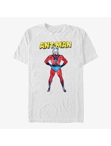 Koszulka męska Merch Marvel Avengers Classic - American Ant Unisex T-Shirt White