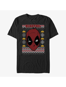 Koszulka męska Merch Marvel Deadpool - Ugly Deadpool Unisex T-Shirt Black