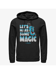 Męska bluza z kapturem Merch Disney Aladdin - Magic Maker Unisex Hoodie Black