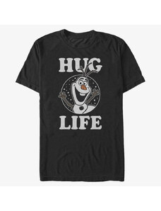 Koszulka męska Merch Disney Frozen - Hug Life Unisex T-Shirt Black