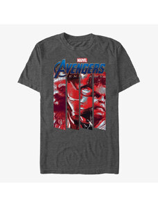 Koszulka męska Merch Marvel Avengers: Endgame - Four Strong Unisex T-Shirt Dark Heather Grey