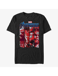 Koszulka męska Merch Marvel Avengers: Endgame - Four Strong Unisex T-Shirt Black