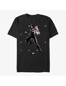 Koszulka męska Merch Marvel - Winter Soldier Shapes Unisex T-Shirt Black