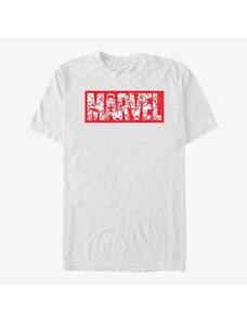 Koszulka męska Merch Marvel Avengers Classic - Kawaii Marvel Unisex T-Shirt White