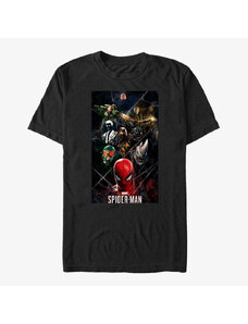 Koszulka męska Merch Marvel - Villain Webbs Unisex T-Shirt Black