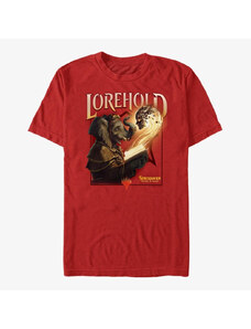 Koszulka męska Merch Magic: The Gathering - Lorehold Student Unisex T-Shirt Red