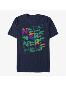 Koszulka męska Merch Hasbro Vault Nerf - Nerf Stack Unisex T-Shirt Navy Blue