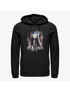 Męska bluza z kapturem Merch Marvel The Falcon and the Winter Soldier - Team Poster Unisex Hoodie Black