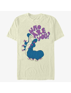 Koszulka męska Merch Disney Alice in Wonderland - Who Are You Unisex T-Shirt Natural