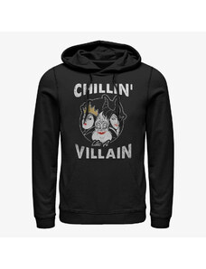 Męska bluza z kapturem Merch Disney Villains - Chillin Unisex Hoodie Black