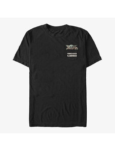 Koszulka męska Merch Star Wars: The Mandalorian - Baby Alien Unisex T-Shirt Black