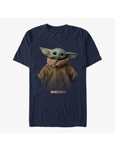 Koszulka męska Merch Star Wars: The Mandalorian - Full Size Unisex T-Shirt Navy Blue