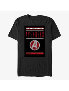 Koszulka męska Merch Marvel Avengers Endgame - Stronger Together Unisex T-Shirt Black