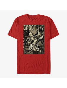 Koszulka męska Merch Marvel GOTG Classic - Furry Bite Unisex T-Shirt Red