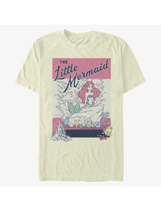 Koszulka męska Merch Disney The Little Mermaid - Atlantica Ariel Unisex T-Shirt Natural