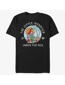 Koszulka męska Merch Disney The Little Mermaid - Mermaid Beach_90.psd Unisex T-Shirt Black