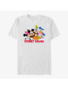 Koszulka męska Merch Disney Mickey And Friends - Disney Squad Unisex T-Shirt White