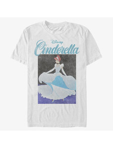Koszulka męska Merch Disney Cinderella - Chindy Squared Unisex T-Shirt White