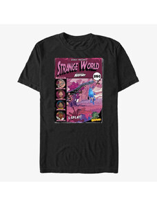Koszulka męska Merch Disney Strange World - Strange Adventures Unisex T-Shirt Black