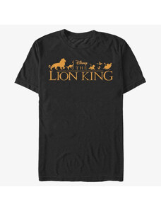 Koszulka męska Merch Disney Lion King - Film Logo Unisex T-Shirt Black