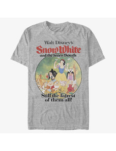 Koszulka męska Merch Disney Snow White - Fair Times Unisex T-Shirt Heather Grey
