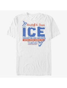 Koszulka męska Merch Disney Frozen - Ice Man Unisex T-Shirt White