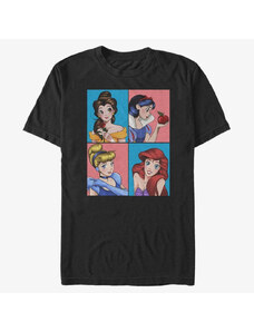 Koszulka męska Merch Disney Princess - Princesses Unisex T-Shirt Black