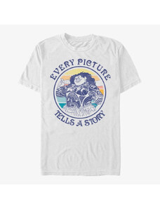 Koszulka męska Merch Disney Moana - Pua Overlayed Unisex T-Shirt White