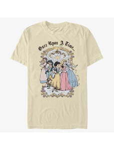 Koszulka męska Merch Disney Princesses - Vintage Princess Group Unisex T-Shirt Natural