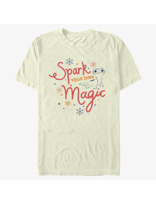 Koszulka męska Merch Disney Frozen 2 - Spark Your Magic Unisex T-Shirt Natural