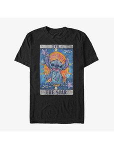 Koszulka męska Merch Disney Lilo & Stitch - STITCH TAROT Unisex T-Shirt Black