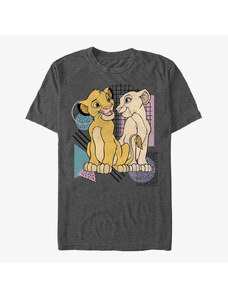 Koszulka męska Merch Disney The Lion King - Lion King Nostalgia Unisex T-Shirt Dark Heather Grey