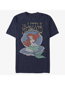 Koszulka męska Merch Disney The Little Mermaid - Little Mermaid Redux Unisex T-Shirt Navy Blue