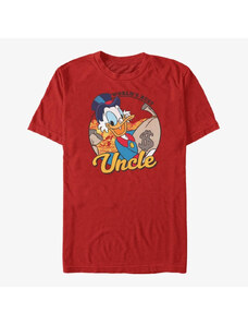 Koszulka męska Merch Disney DuckTales - Scrooge McUncle Unisex T-Shirt Red