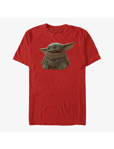 Koszulka męska Merch Star Wars: The Mandalorian - Ball Thief Unisex T-Shirt Red