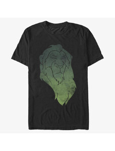 Koszulka męska Merch Disney The Lion King - Watercolor Scar Unisex T-Shirt Black