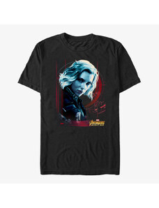 Koszulka męska Merch Marvel Avengers: Infinity War - Widow Tech Unisex T-Shirt Black