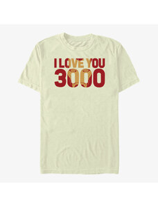 Koszulka męska Merch Marvel Avengers Endgame - Love You 3000 Unisex T-Shirt Natural