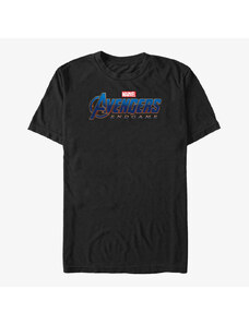Koszulka męska Merch Marvel Avengers Endgame - Endgame Logo Unisex T-Shirt Black