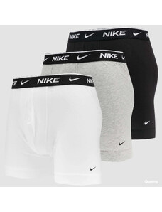 Bokserki Nike Boxer Brief 3Pack C/O Black/ Melange Grey/ White