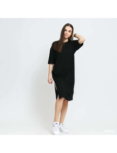 Sukienki Urban Classics Ladies Organic Oversized Slit Tee Dress Black