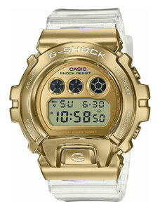 Męskie zegarki Casio G-Shock GM 6900SG-9ER Gold/ Transparent