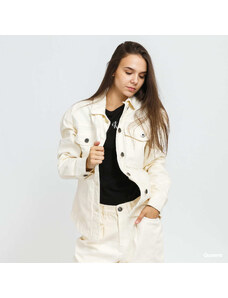 Kurtka dżinsowa damska Urban Classics Ladies Oversized Shirt Jacket Cream