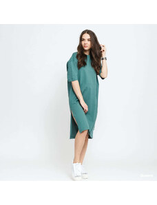 Sukienki Urban Classics Ladies Organic Oversized Slit Tee Dress Green