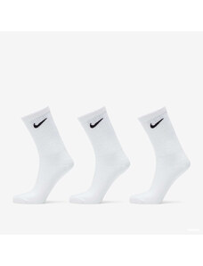 Męskie skarpety Nike Everyday Lightweight Training Crew Socks 3-Pack White/ Black