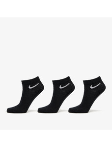 Męskie skarpety Nike Everyday Lightweight Training Ankle Socks 3-Pack Black/ White